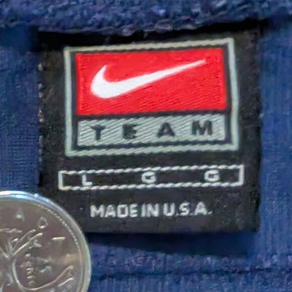 Vintage Deion Sanders Dallas Cowboys Team Nike Jersey Made in USA - Size L - Picture 2 of 3